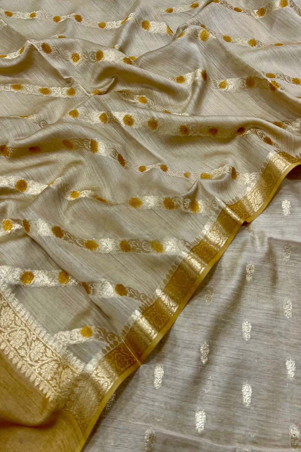 Banarasi Moonga Silk